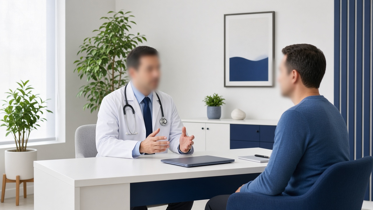 Consultație urologică discretă pentru simptome urinare la bărbați